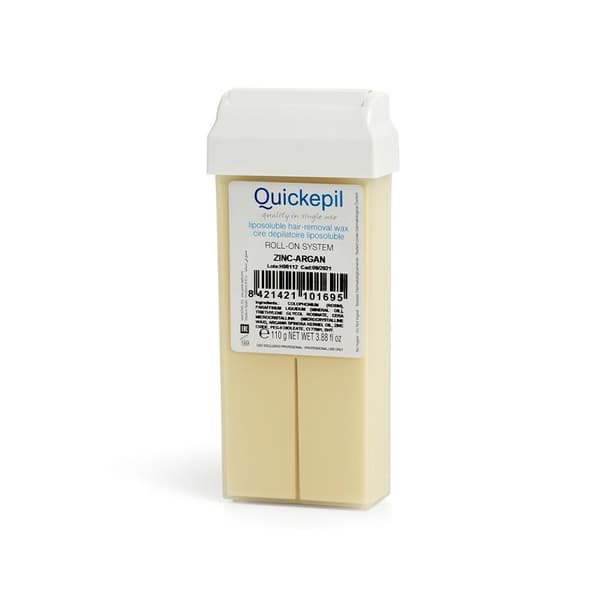 Quickepil hårfjerningsvoksrulle zink-argan 110 g