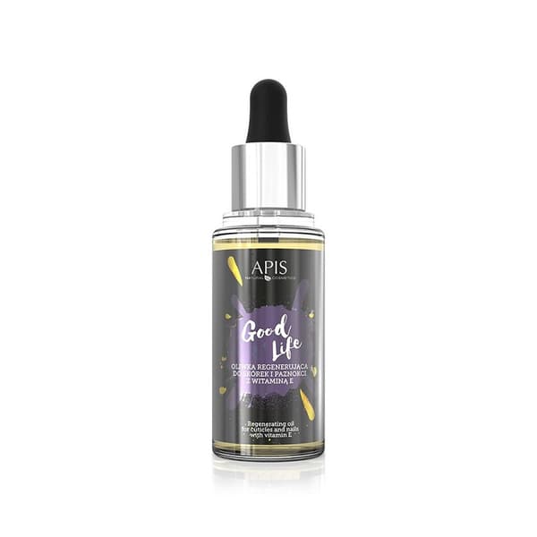 Apis good life regenererende olie til neglebånd og negle med E-vitamin 30 ml