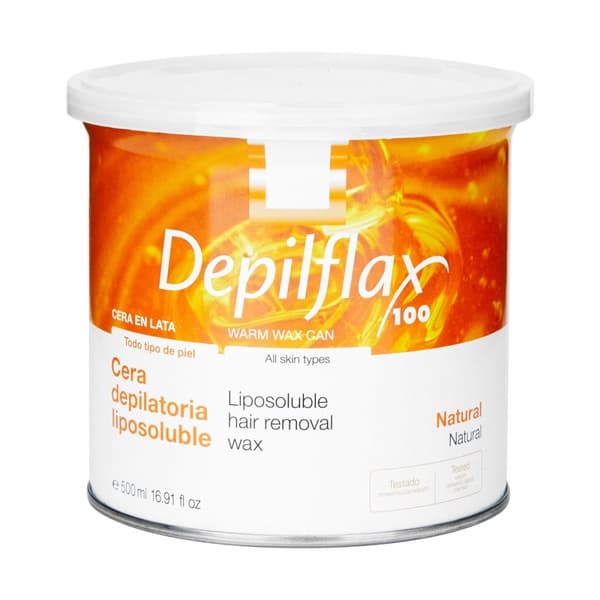 DEPILFLAX AFHJÆRINGSVOKS DÅSE 500ML NATURLIG
