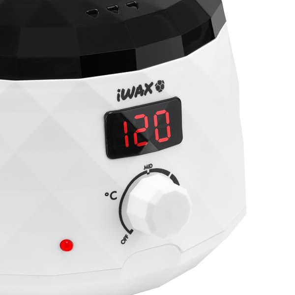 iWax Diamond Tech Voksvarmer 400ml 100W Hvid