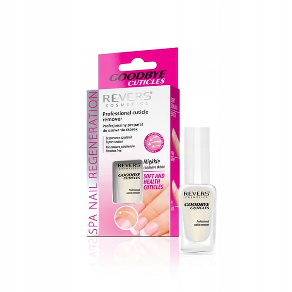 Revers GOODBYE CUTICLES Ammattimainen kynsinauhojen poistoaine, 10ml