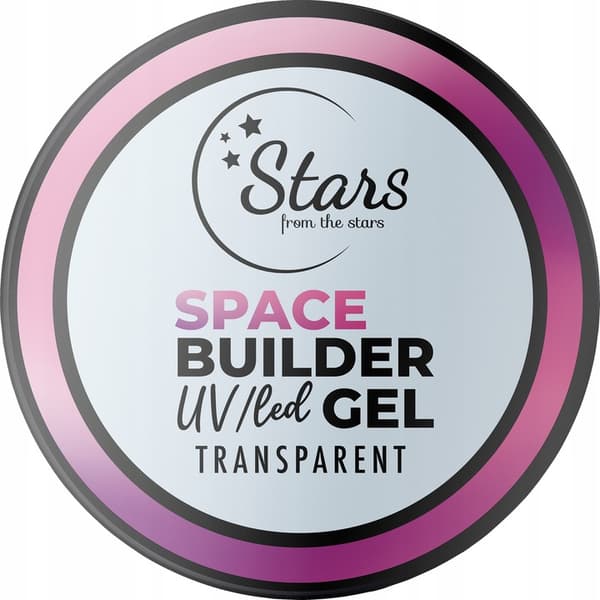 Stars from the Stars UV/LED Nail Builder Gel Space Builder Gel Transparent 45g / 0051