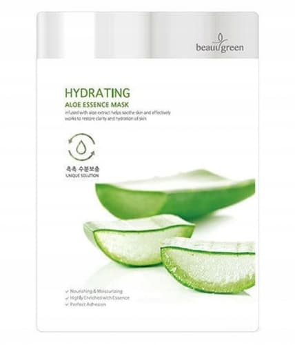 BEAUGREEN Fugtmaske med aloe 23g