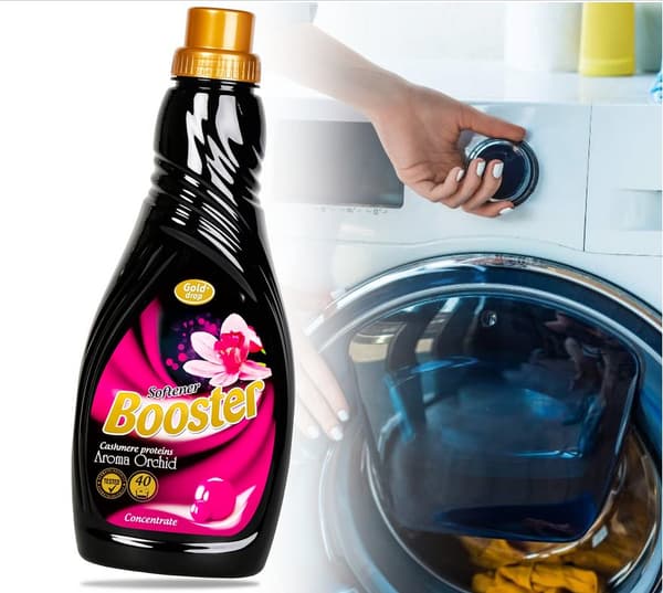 BOOSTER 1L AROMA ORKIDE skyllekoncentrat /sort/
