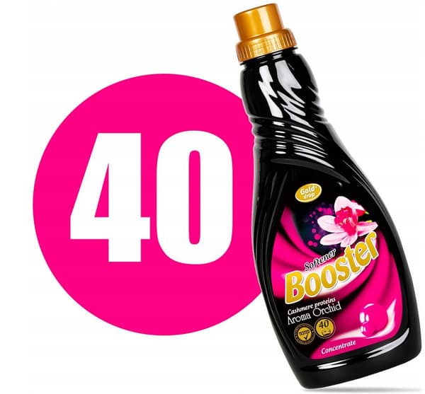 BOOSTER 1L AROMA ORKIDE skyllekoncentrat /sort/