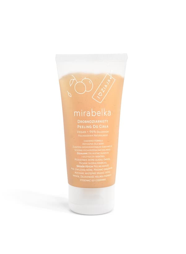 Mirabelle finkornet bodyscrub / tube 160 ml