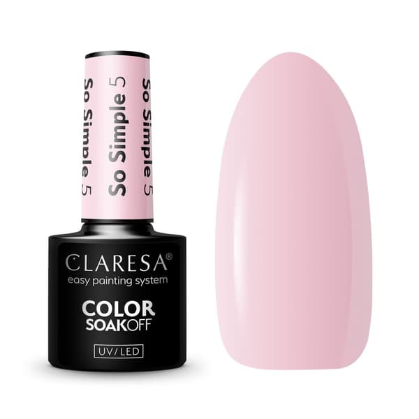 Claresa Hybrid neglelak Så simpel 5 - 5g