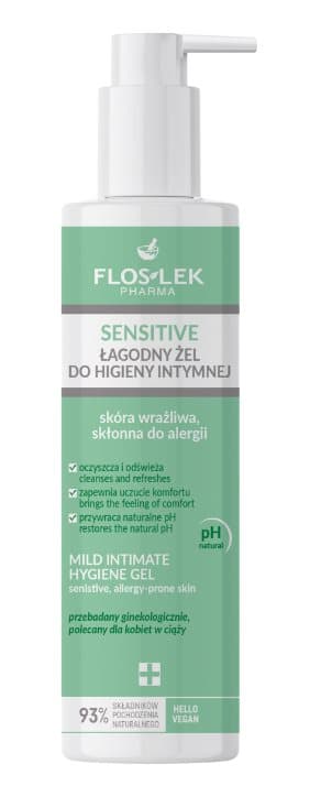 SENSITIVE Hellävarainen intiimihygieniageeli allergisille herkälle iholle 225 ml