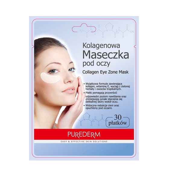 PUREDERM Collagen Eye Mask 30 st. / 2616