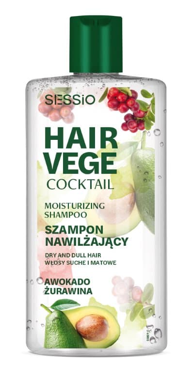 300 g Sessio Vege Cocktailschampo avokado tranbär