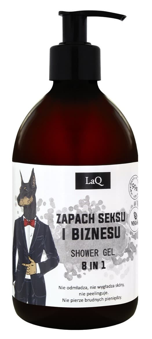 LAQ Set DOBERMAN-geeli 500 ml + shampoo 300 ml (heinä) / 1055