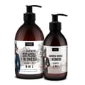 Pikkukuva 2 / 5: LAQ Set DOBERMAN-geeli 500 ml + shampoo 300 ml (heinä) / 1055