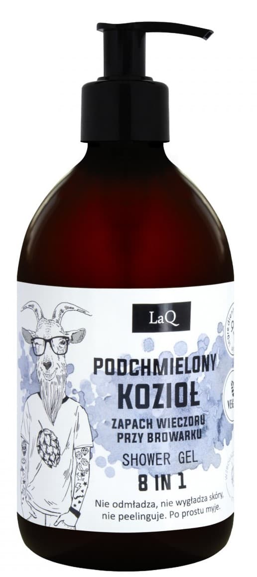 Laq Set Podchmielony Kozioł geeli 500 ml + shampoo 300 ml (lisäosa) / 1215