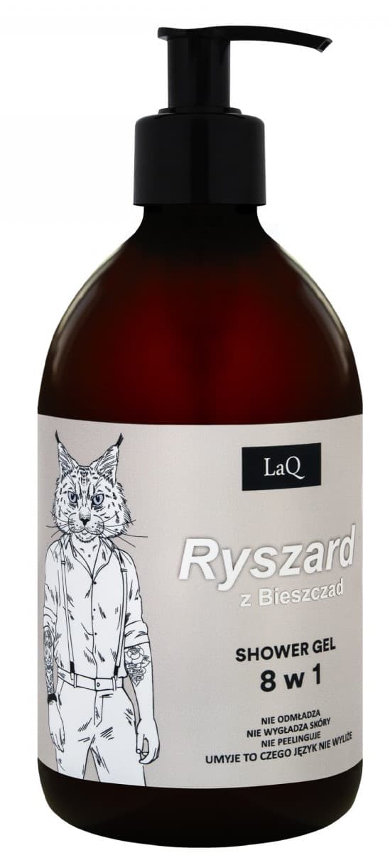 LAQ Ryszard fra Bieszczady - shower gel 8 in 1 500 ml BEIGE MATTE / 4663