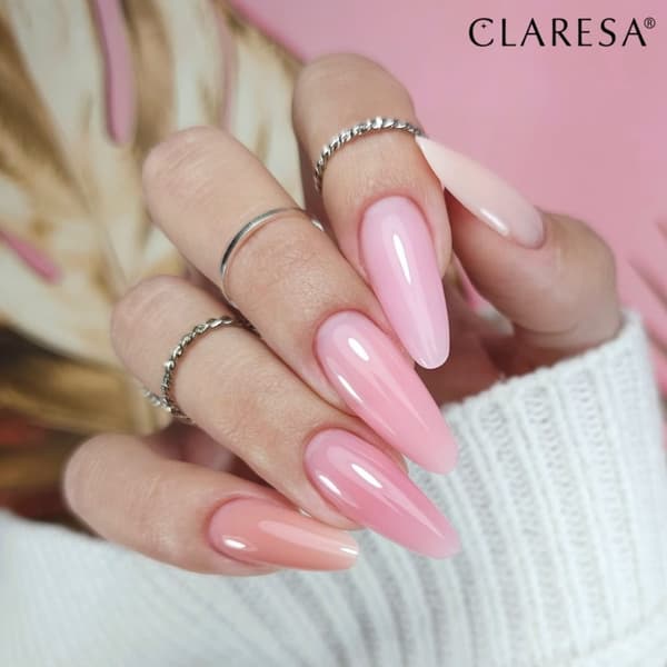 Claresa Rubber 3 Builder Gel Medium Cool Pink 12g