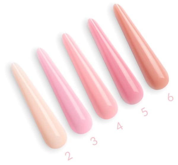 Claresa Rubber 5 Builder Gel, medium pink, lilla, 12g