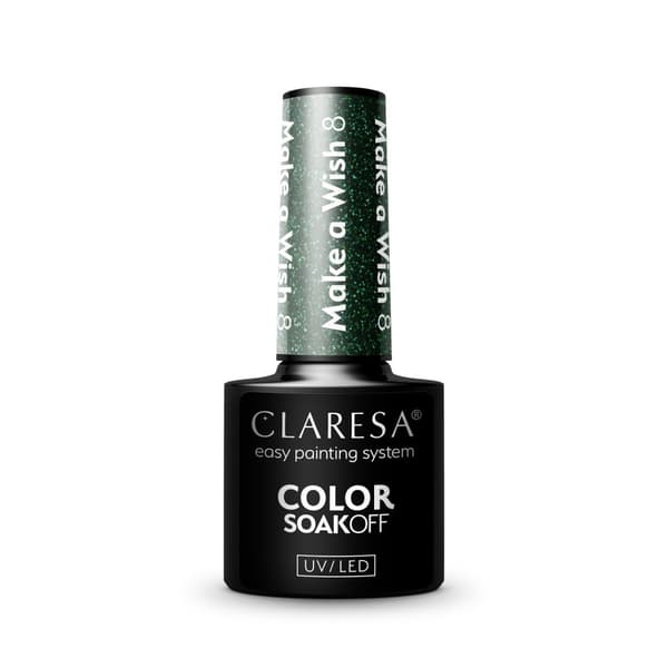 Claresa MAKE A WISH 8 hybrid neglelak - 5g
