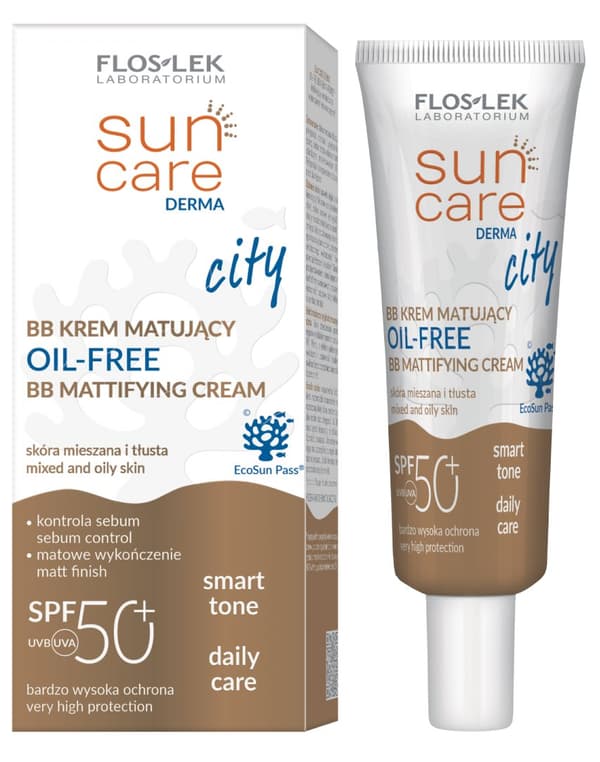 Sun Care Derma CITY BB Mattifying Cream OLJEFRI SPF50+ 30ml / 2512