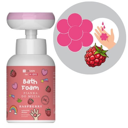 Hiskin Pink Flower Foam Cleanser 300 ml / 6113