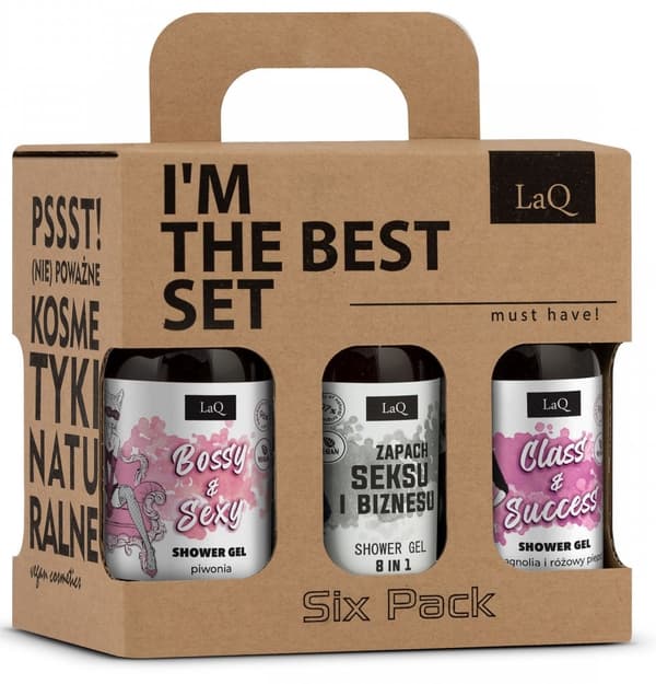 LAQ Mini CLEAN PACK MIX 6X100ML (DAME/HERRE) / 1361