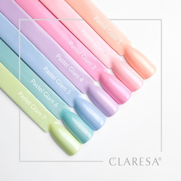 CLARESA HYBRID NAGELACK PASTELL GLAM 6 / turkos