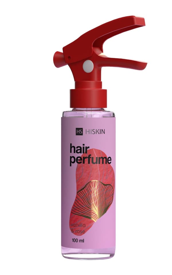 Hiskin Hair Parfume Red Rose & Vanilla 100 ml