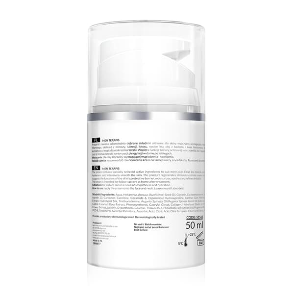 Apis Home terApis Herrecreme til mænd med Dødehavsmineraler 50 ml - Anti-rynke /00646