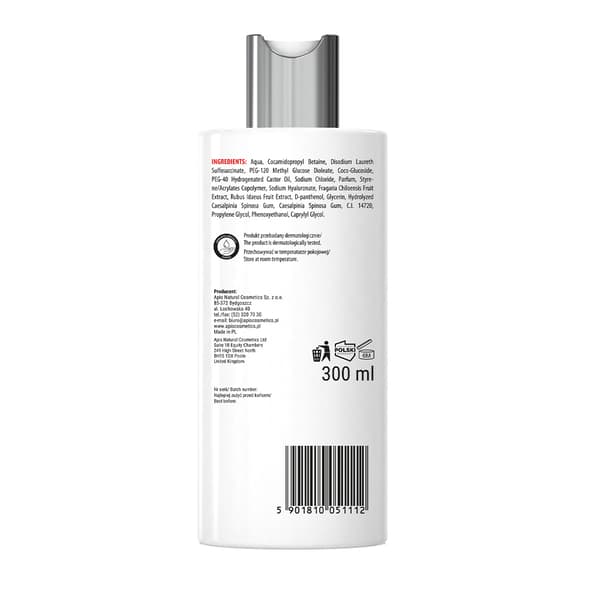 Apis CREAMY STRAWBERRY body wash gel 300 ml