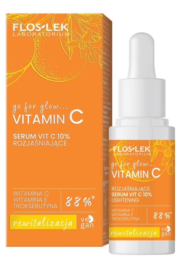Gå efter glød... C-VITAMIN Brightening serum ViT C 10% 30 ml /2352