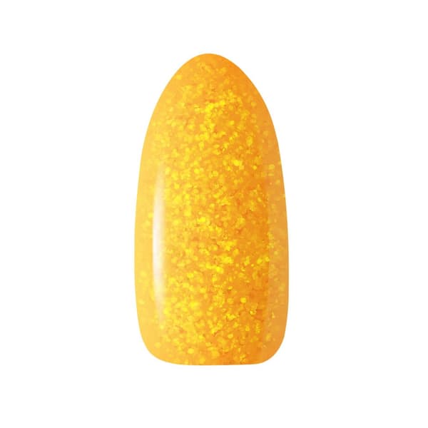 Claresa Rainbow Jello Base Yellow - honungsgul med foliebitar / 5510