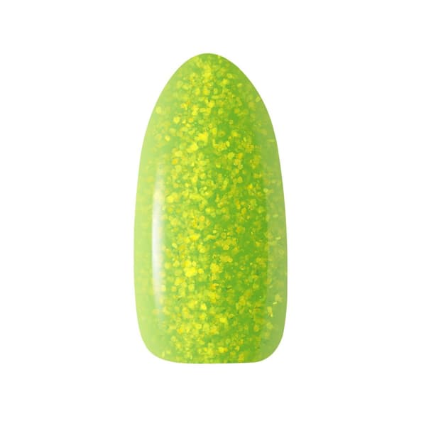 Claresa Rainbow Jello Base Lime - limegrön med foliebitar / 5558