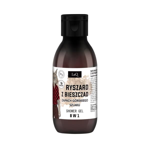 LAQ Mini RYSZARD Z BIESZCZAD Mountain Trail tuoksuinen suihkugeeli 100ml/ 1772