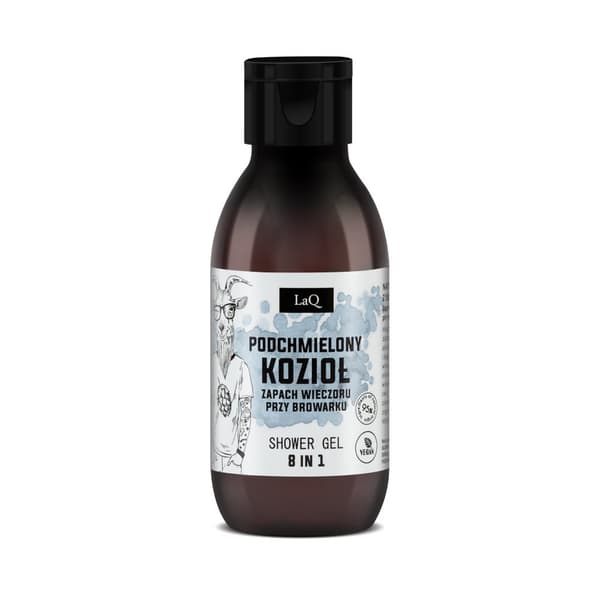 LAQ Mini PODCHMIELONY KOZIOŁ duften af en aften med en øl shower gel 100ml/ 9996
