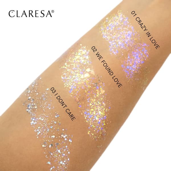 Claresa Festival Vibes 03 I Dont Care Gel Glitter 9,5 g /5237
