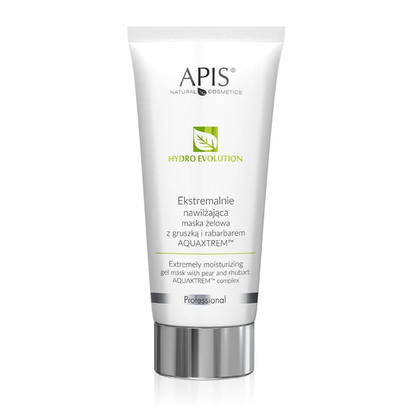 Apis Hydro Evolution Extremt fuktgivande gelmask med päron och rabarber AQUAXTREM 200 ml / 1346