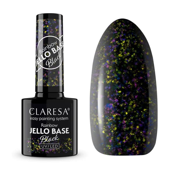 Claresa Rainbow Jello Base Musta / 9150