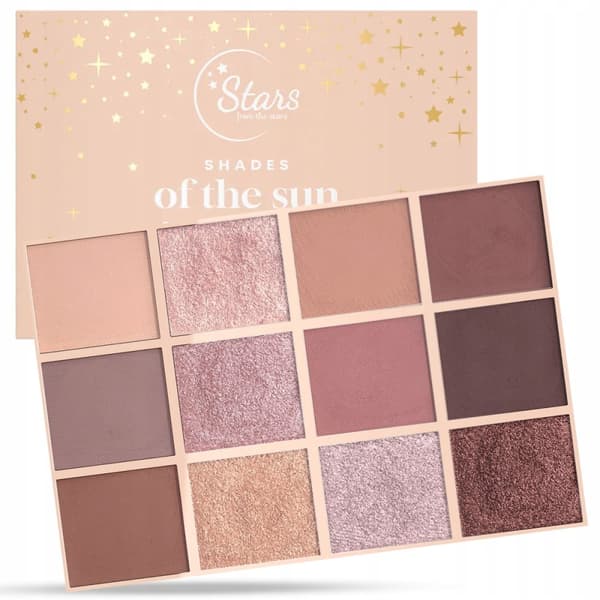 Stars from the Stars Eyeshadow Palette Shades Of The Sun 12 ögonskuggspalett, 16,8 g / 8003