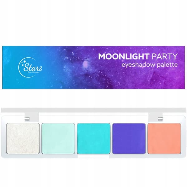 Stjerner fra stjernerne MOONLIGHT PARTY øjenskyggepalette, 7,5 g
