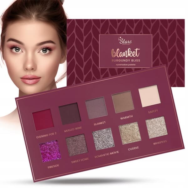 Stars from the stars BLANKET Burgundy Bliss øjenskyggepalette, 10 g / 0277