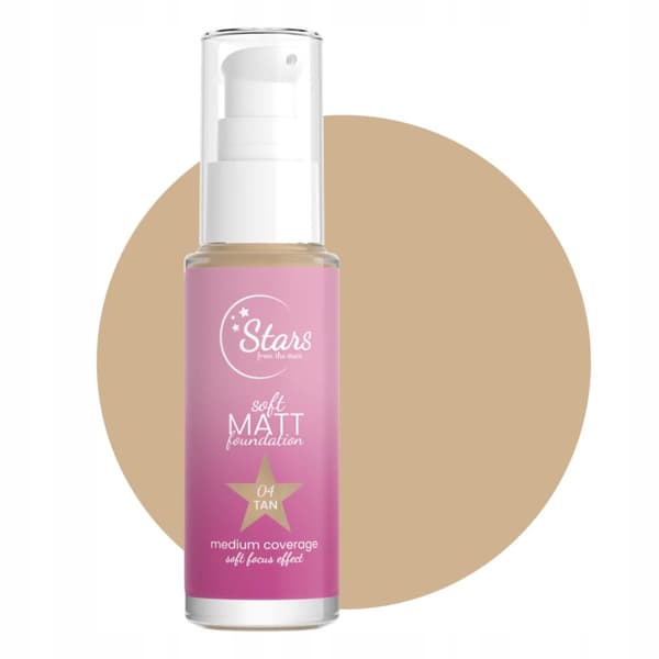 Stars from the Stars Soft Matt Foundation No. 04 Tan, 30 ml