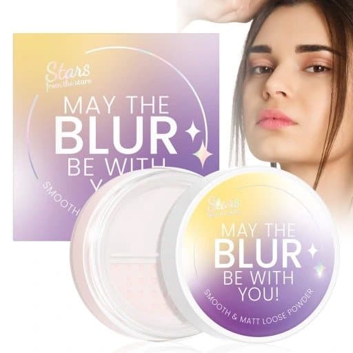 Tähdet tähdistä Olkoon BLUR kanssasi! tasoittava ja mattapintainen irtopuuteri, 10g / 0532