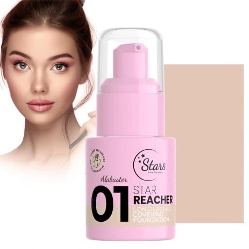 Tähtiä tähdistä STAR REACHER Beautifying Covering Fluid 01 Alabaster 20 g / 4486