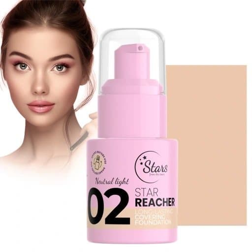 Stjerner fra stjernerne STAR REACHER Beautifying Covering Fluid 02 Neutralt lys 20 g / 4493