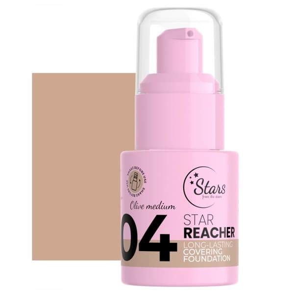 Stjerner fra stjernerne STAR REACHER Beautifying Covering Fluid 04 Oliven medium 20 g