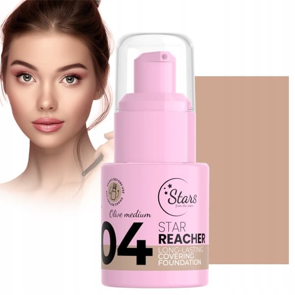 Stjerner fra stjernerne STAR REACHER Beautifying Covering Fluid 04 Oliven medium 20 g