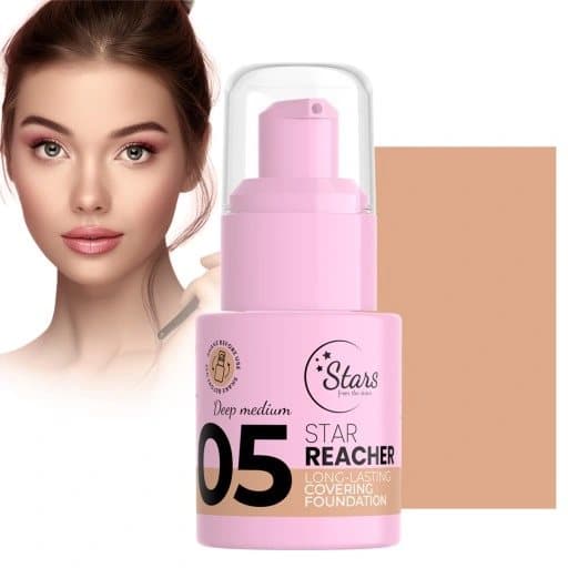 Stjärnor från stjärnorna STAR REACHER Beautifying Covering Fluid 05 Deep Medium 20 g / 4523