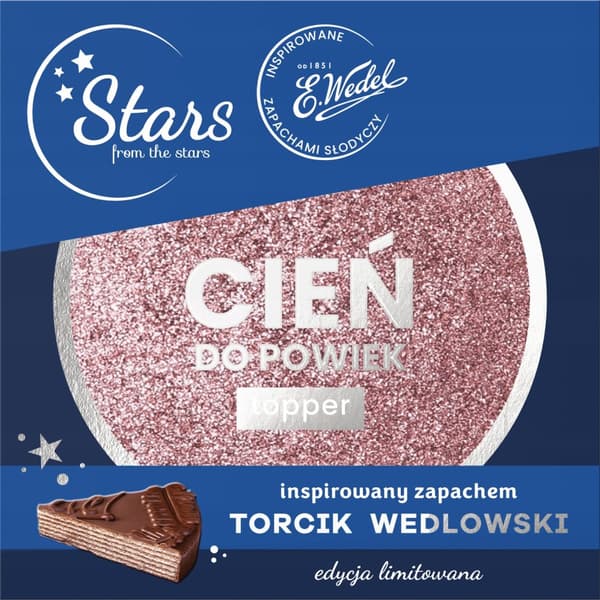 Stjärnor från stjärnorna WEDEL ögonskugga - topper 03 fenomenal, 3,2 g / 6138