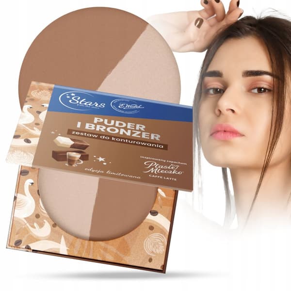 Stjärnor från stjärnorna WEDEL puder och bronzer, konturset, 8 g / 6190