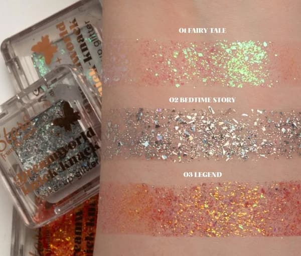 Tähdet tähdistä Dreamworld näppärä meikkiglitter 02 Nukkumatarina, 1,4 g / 5254