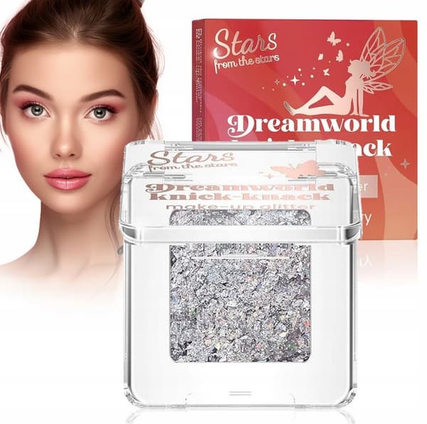 Tähdet tähdistä Dreamworld näppärä meikkiglitter 02 Nukkumatarina, 1,4 g / 5254